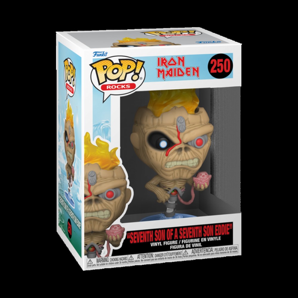 Funko Pop Rocks - Seventh Son Of A Seventh Son Eddie - 250